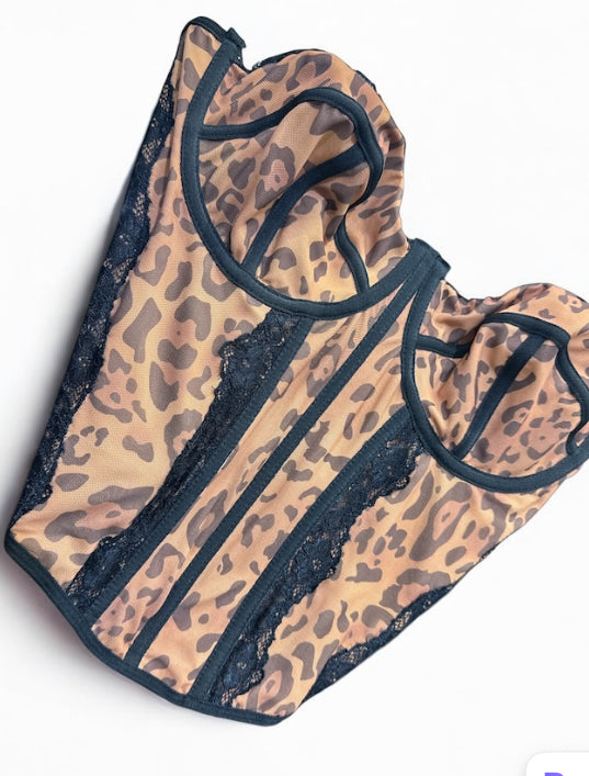 Corpetto Animalier curvy